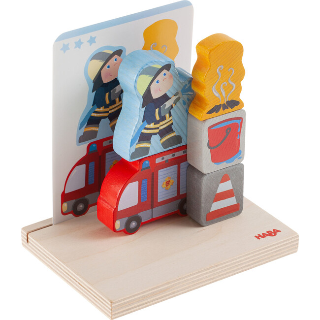 Fire Brigade Stacking Toy (Made in Germany) - Developmental Toys - 2