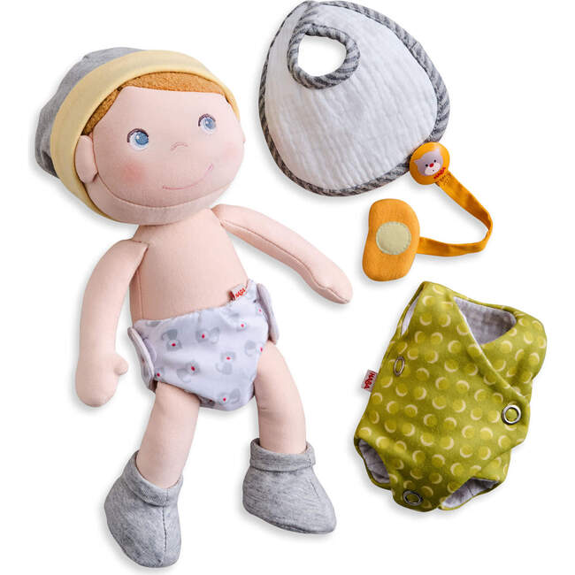 Baby Doll Maxime - Soft Companion with Accessories (Machine Washable) - Soft Dolls - 3