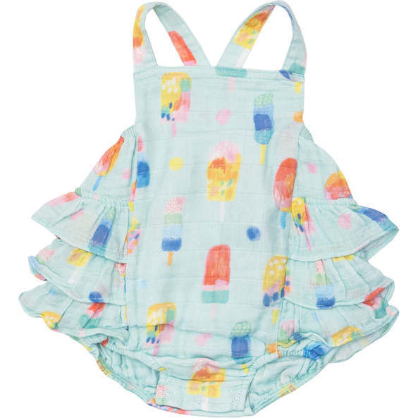 Popsicles Ruffle Sunsuit - Rompers - 1