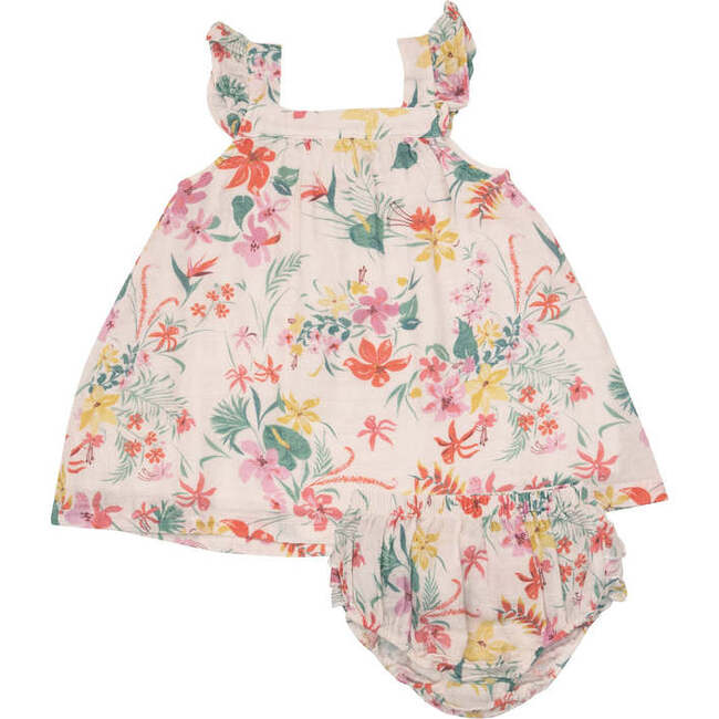 Leilani Floral Dress & Diaper Cover