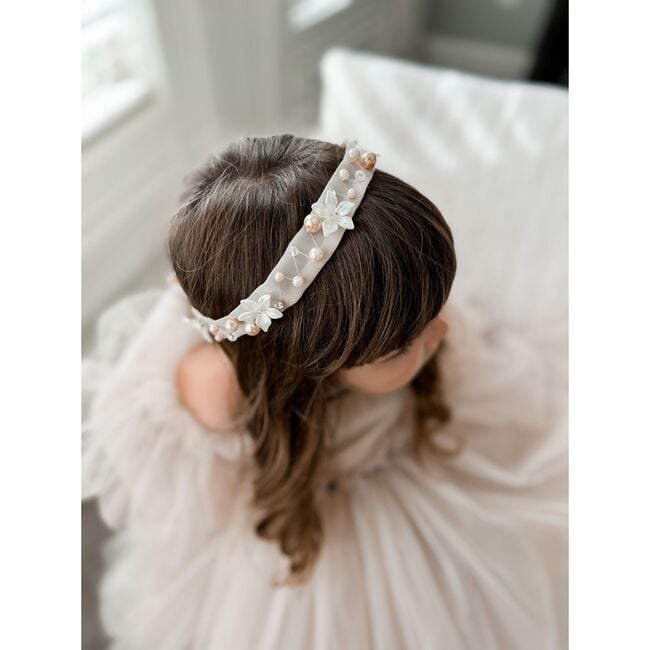 Jackie Peach Hair Sash - Hair Accessories - 2