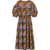 Women's Lyrical Dress, 70's Multi Floral - Dresses - 2