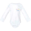 "My First Easter" Long Sleeve Onesie, White - Onesies - 1 - thumbnail