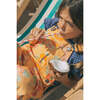 Straight Neckline Floral Print Long Overalls, Amber Glow - Overalls - 4