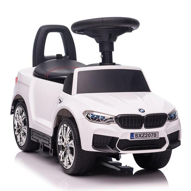 BMW 4 in 1 Push Car, White - Ride-On - 5