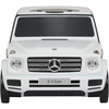 Mercedes G Class Suitcase, White - Ride-On - 6 - thumbnail