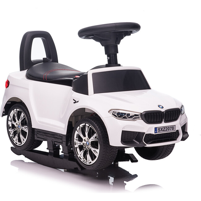BMW 4 in 1 Push Car, White - Ride-On - 7