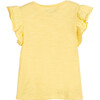 Mary Ruffle Top, Buttercup - Shirts - 3
