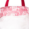 Zoe Large Tote, Red Seascape Toile - Bags - 3 - thumbnail