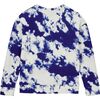Tie-Dye Gareth Crewneck Long Sleeve Sweatshirt, Bleu Marine - Sweatshirts - 2