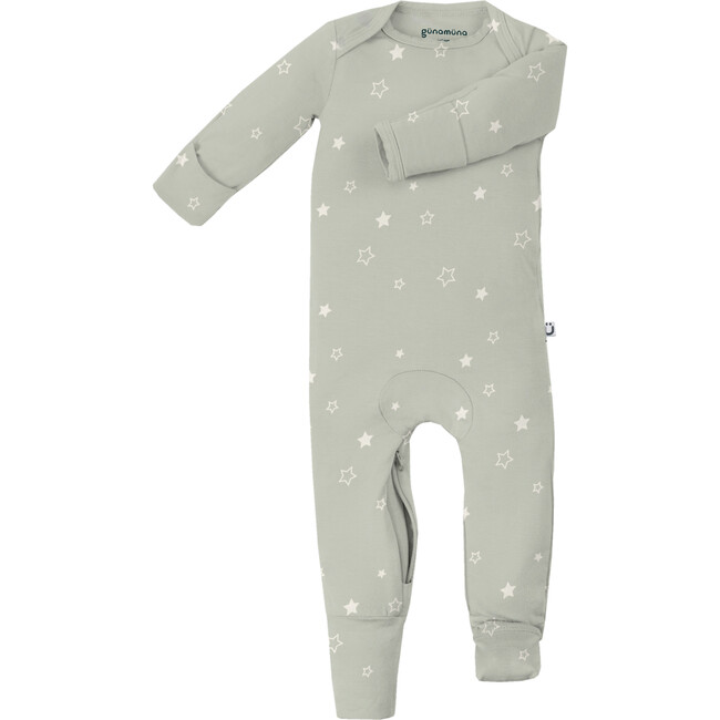 2-in-1 Romper And Footie 2-in-1 Romper And Footie Convertible Pajama, Wishful
