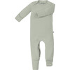 2-in-1 Romper And Footie 2-in-1 Romper And Footie Convertible Pajama, Dew - Footie Pajamas - 1 - thumbnail