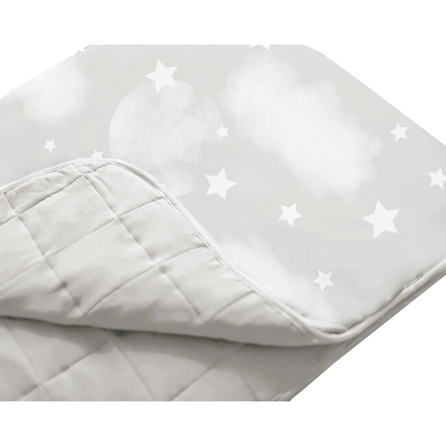 Cloud Comforter Fluffy Blanket 1.0 TOG, Moon And Stars - Blankets - 1