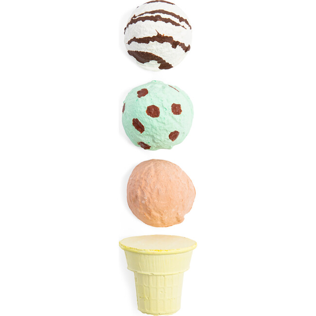 Maxi's Minty Ice Cream Cone Handmade  Chalk - Bubbles/Chalk - 2
