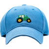 Tractor Baseball Hat, Light Blue - Hats - 1 - thumbnail