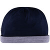 Beanie, Navy Merino Wool - Hats - 3 - thumbnail