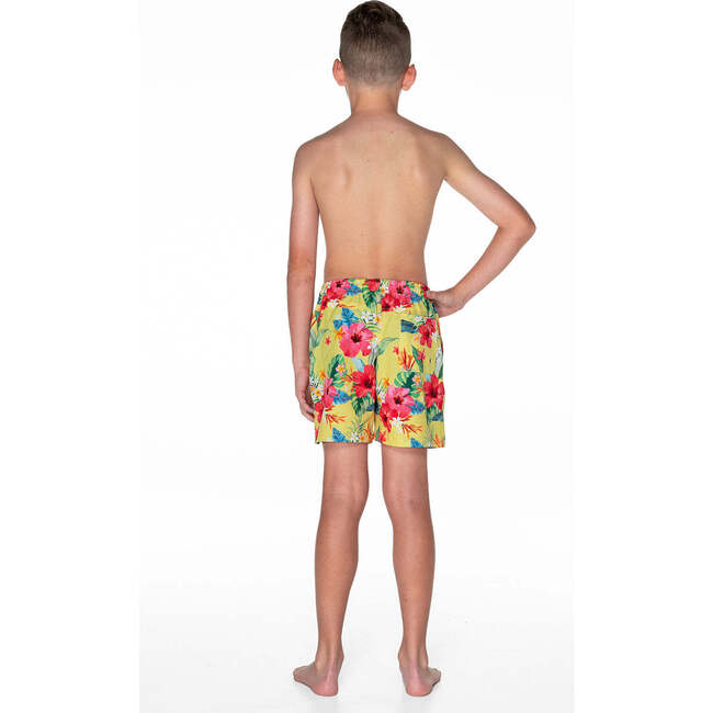 Tropicana Drawstring Board Shorts, Lei - Shorts - 3