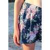 Love Letters Girls Board Shorts With Tie, Passionate - Shorts - 2 - thumbnail