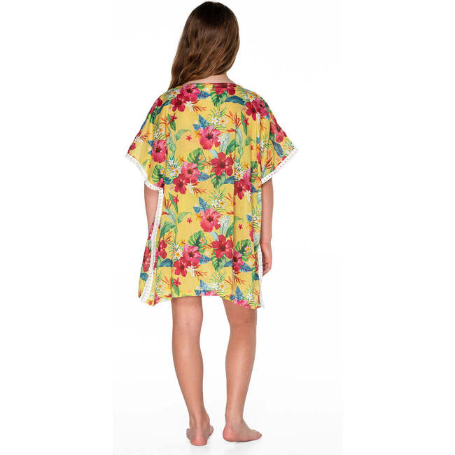 Tropicana Simple Kaftan, Lei - Cover-Ups - 3