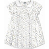 Button Front Dress, Wildflower Print - Dresses - 1 - thumbnail
