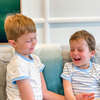 Organic Ringer Tee, French Blue Stripe - T-Shirts - 2