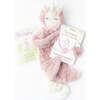 Unicorn's Authenticity Plush Snuggler and Book Bundle, Rose - Plush - 1 - thumbnail
