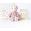 Unicorn's Authenticity Plush Kin and Book Bundle, Rose - Plush - 1 - thumbnail