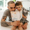 Ibex's Emotional Courage Plush Snuggler and Book Bundle, Slate - Plush - 2