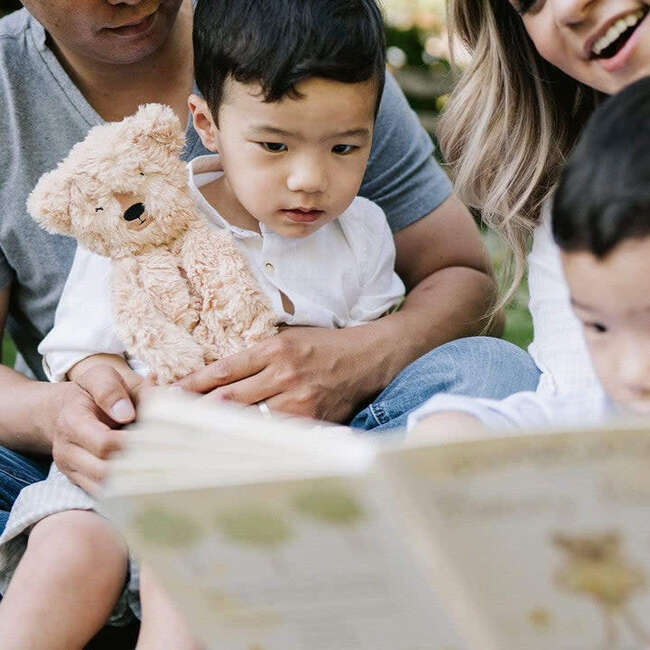 Honey Bear's Gratitude Plush Snuggler and Book Bundle, Honey - Plush - 2