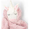 Unicorn's Authenticity Plush Snuggler and Book Bundle, Rose - Plush - 3
