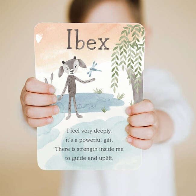 Ibex's Emotional Courage Plush Snuggler and Book Bundle, Slate - Plush - 5