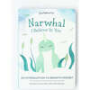 Narwhal's Growth Mindset Plush Kin and Book Bundle, Sea Foam - Plush - 5