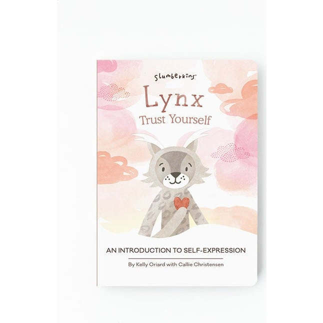 Lynx's Self-Expression Plush Kin and Book Bundle, Spotted Beige - Plush - 5