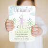 Unicorn's Authenticity Plush Kin and Book Bundle, Rose - Plush - 7