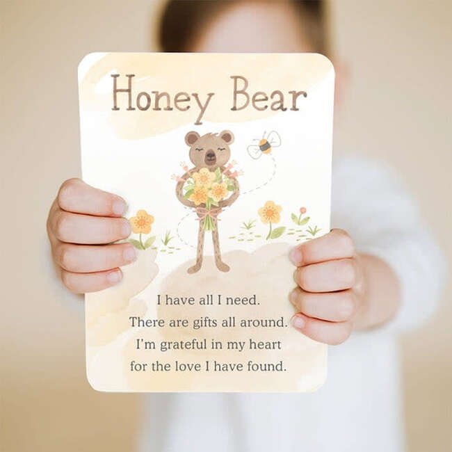 Honey Bear's Gratitude Plush Kin and Book Bundle, Honey - Plush - 6