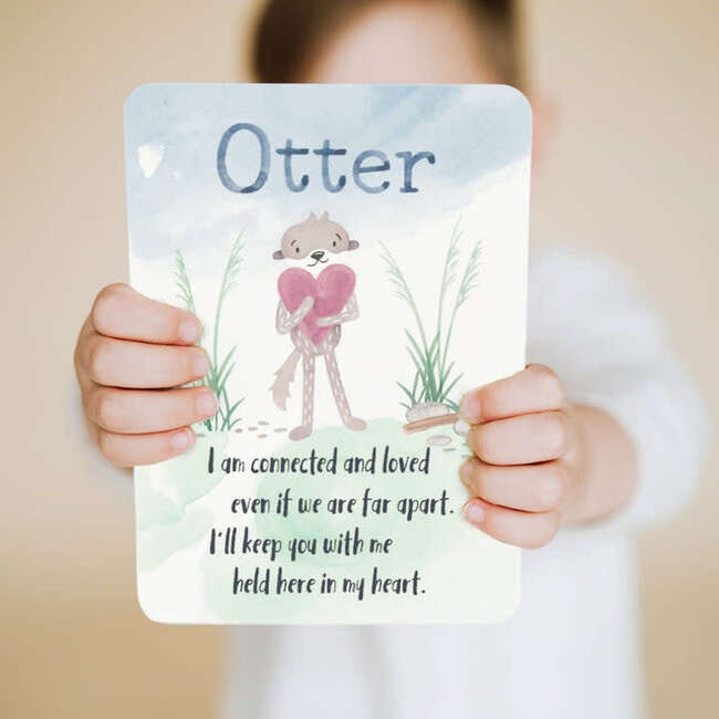 Otter's Building Connections Plush Snuggler and Book Bundle, Pebble - Plush - 7