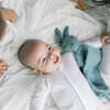 Soft Footie With High Collar, White - Rompers - 2