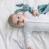 Soft Footie With High Collar, White - Rompers - 3