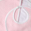 Bib & Burp Cloth Set, Pink - Bibs - 2
