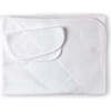 Hooded Towel, White - Bath Towels - 1 - thumbnail