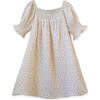 Olivia Smocked Square Neck Floral Dress, Buttercup Gauze - Dresses - 1 - thumbnail