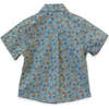 Cotton Collar Short Sleeve Floral Shirt, Cottage - Shirts - 2