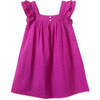 Everly Flutter Sleeve Dress, Vivacious Pink - Dresses - 4