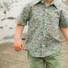 Cotton Collar Short Sleeve Floral Shirt, Cottage - Shirts - 4