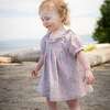 Cotton Elasticated Ruffle Hem Floral Bloomer, Meadow - Bloomers - 3