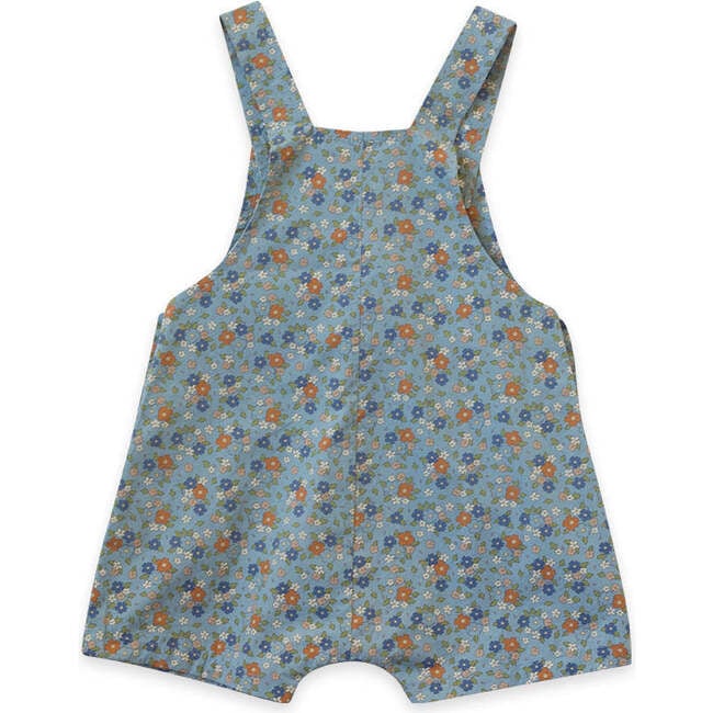 Baby Floral Short Jumper, Cottage - Overalls - 2