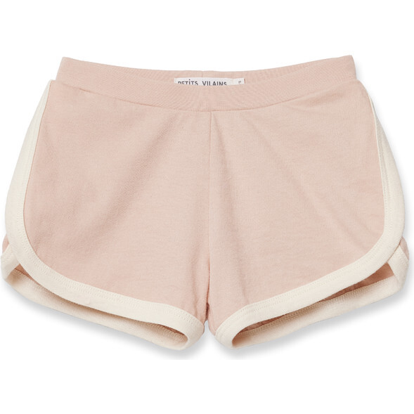 Francoise Jersey Gym Shorts, Rose Dust And Natural Dawn - Shorts - 1