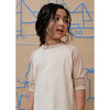 Elie Jersey Baseball Tee, Rose Dust And Natural - T-Shirts - 2