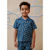 Adrien Cotton Poplin Aloha Shirt, Geo Floral - Shirts - 2