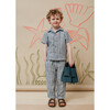 Paul Linen Slim Pant, Double Stripe - Pants - 2